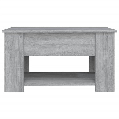 Salontafel 79X49X41 Cm Bewerkt Hout Grijs Sonoma Eikenkleurig