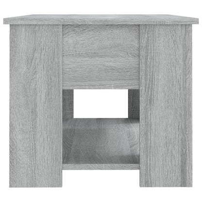 Salontafel 79X49X41 Cm Bewerkt Hout Grijs Sonoma Eikenkleurig