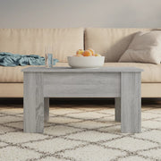Salontafel 79x49x43 cm bewerkt hout eikenkleurig