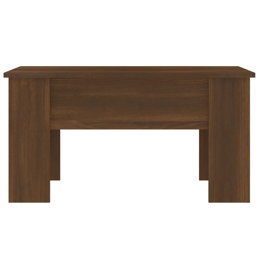 Salontafel 79X49X41 Cm Bewerkt Hout 79 x 49 x 42.5 cm