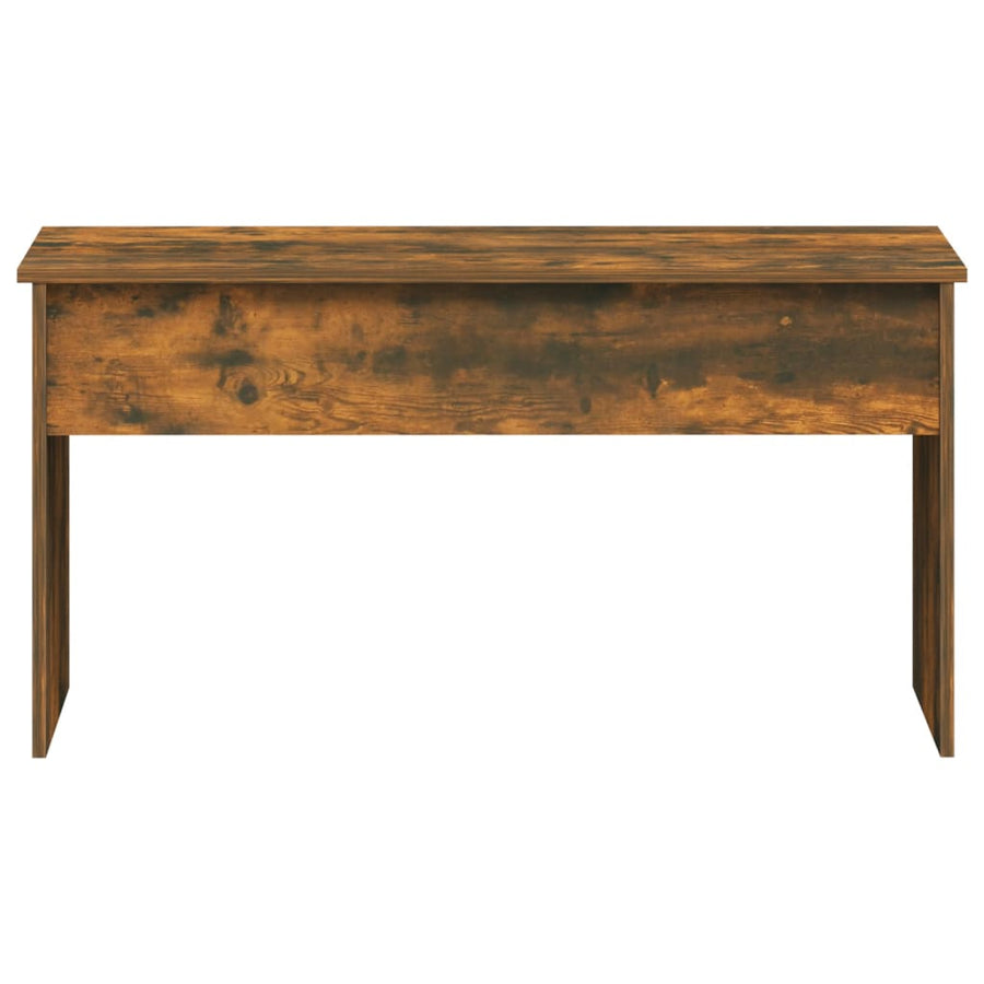 Salontafel 102x50,5x52,5 cm bewerkt hout gerookt eikenkleurig