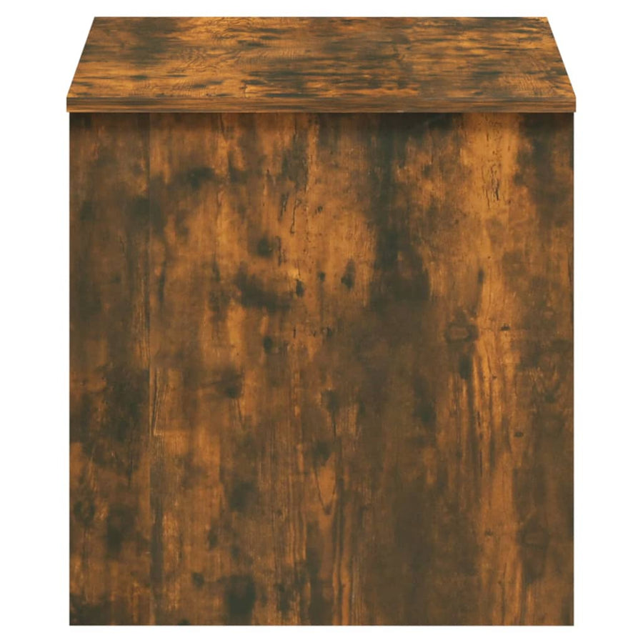 Salontafel 102x50,5x52,5 cm bewerkt hout gerookt eikenkleurig