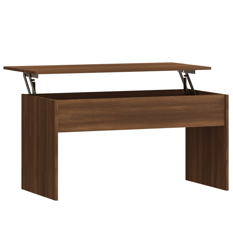 Salontafel 102X50,5X52,5 Cm Bewerkt Hout 102 x 55 x 52.5 cm