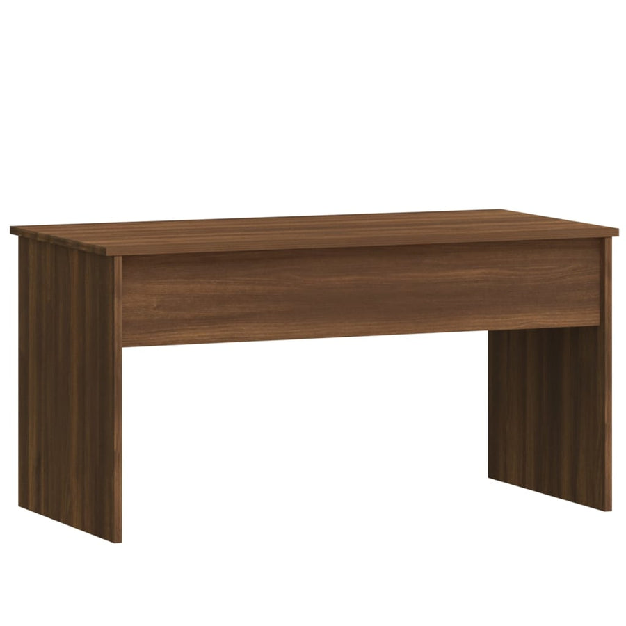 Salontafel 102X50,5X52,5 Cm Bewerkt Hout 102 x 55 x 52.5 cm