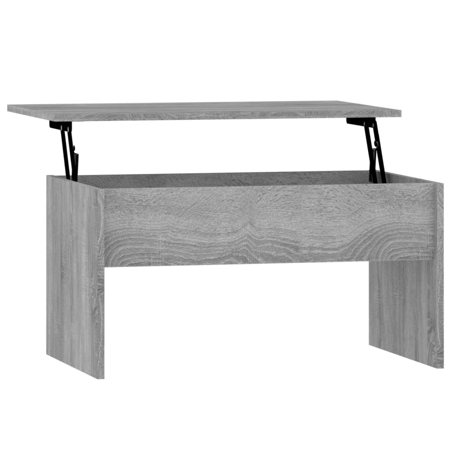 Salontafel 80x50,5x41,5 cm bewerkt hout grijs sonoma eikenkleur Grijs sonoma