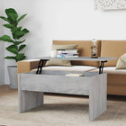 Salontafel 80x50,5x41,5 cm bewerkt hout grijs sonoma