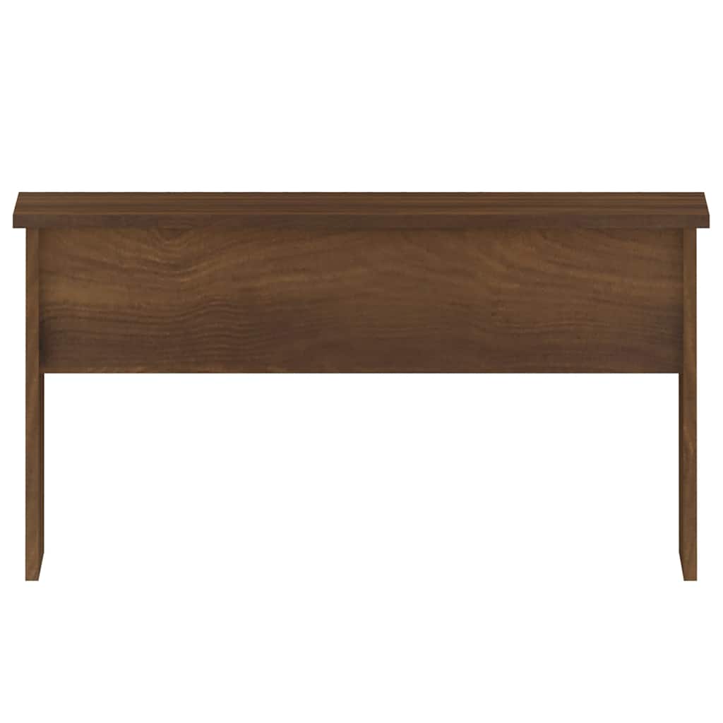 Salontafel 80x50,5x41,5 cm bewerkt hout bruin eikenkleur