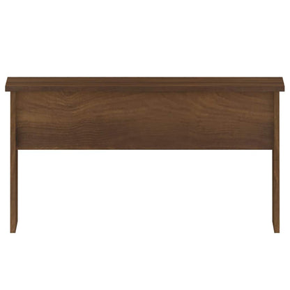 Salontafel 80x50,5x41,5 cm bewerkt hout bruin eikenkleur