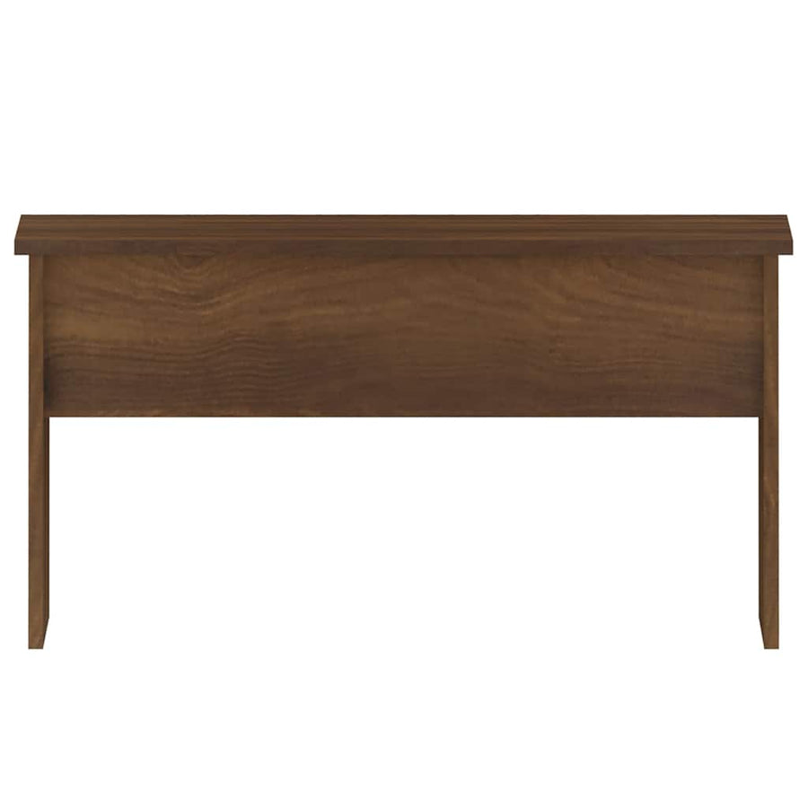 Salontafel 80x50,5x41,5 cm bewerkt hout bruin eikenkleur