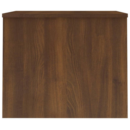 Salontafel 80x50,5x41,5 cm bewerkt hout bruin eikenkleur