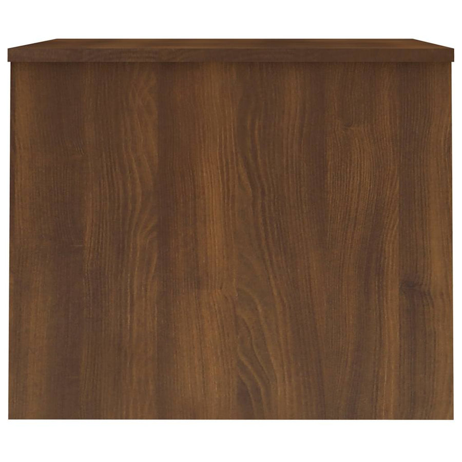 Salontafel 80x50,5x41,5 cm bewerkt hout bruin eikenkleur