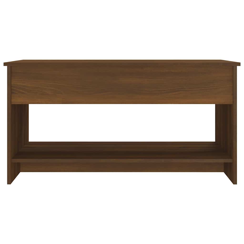 Salontafel 102X50X52,5 Cm Bewerkt Hout 102 x 50 x 52.5 cm