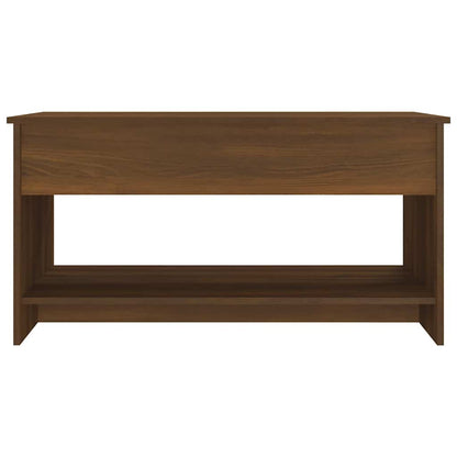 Salontafel 102X50X52,5 Cm Bewerkt Hout 102 x 50 x 52.5 cm