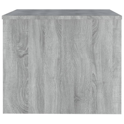 Salontafel 80x50x40 cm bewerkt hout grijs sonoma eiken grey snoma