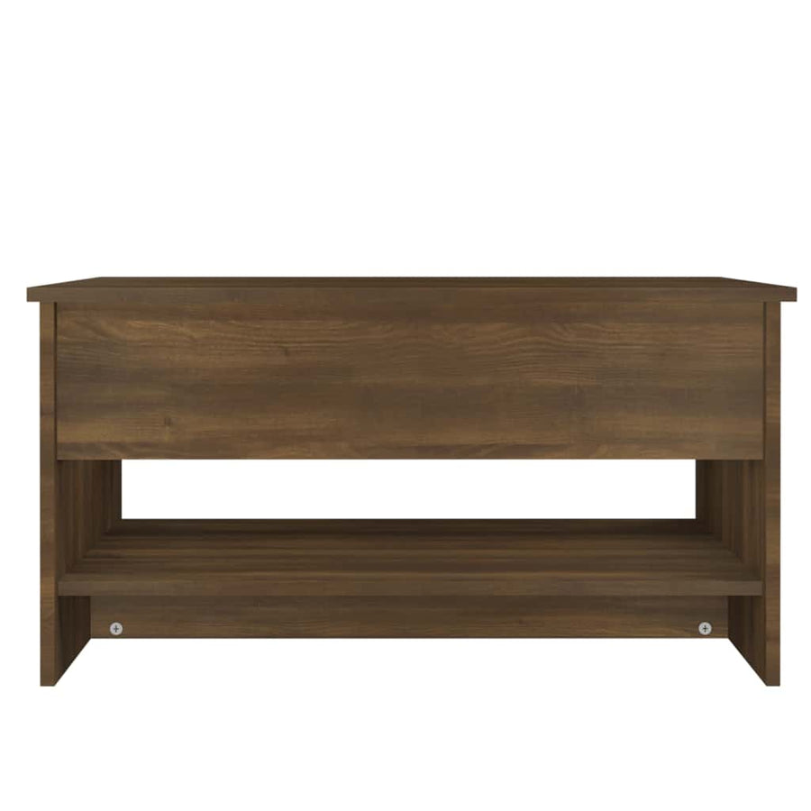 Salontafel 80X50X40 Cm Bewerkt Hout 80 x 50 x 41.5 cm