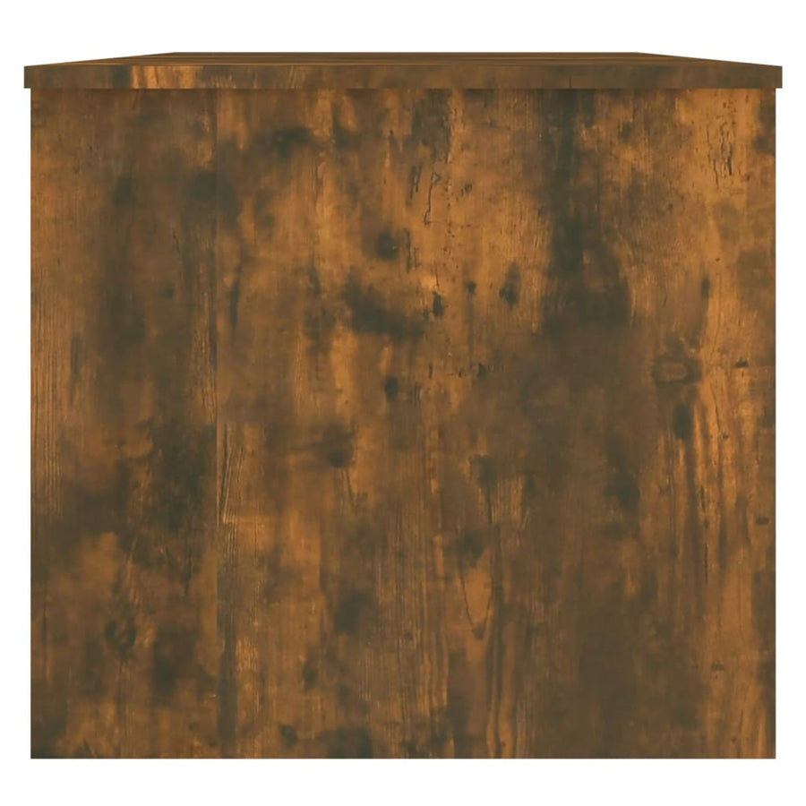 Salontafel 02X50,5X46,5 Cm Bewerkt Hout Kleurig Gerookt eiken