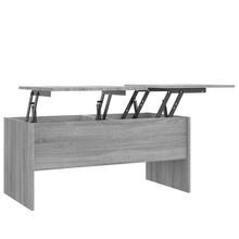 Salontafel 102X50,5X46,5 Cm Bewerkt Hout Eiken Grijs sonoma