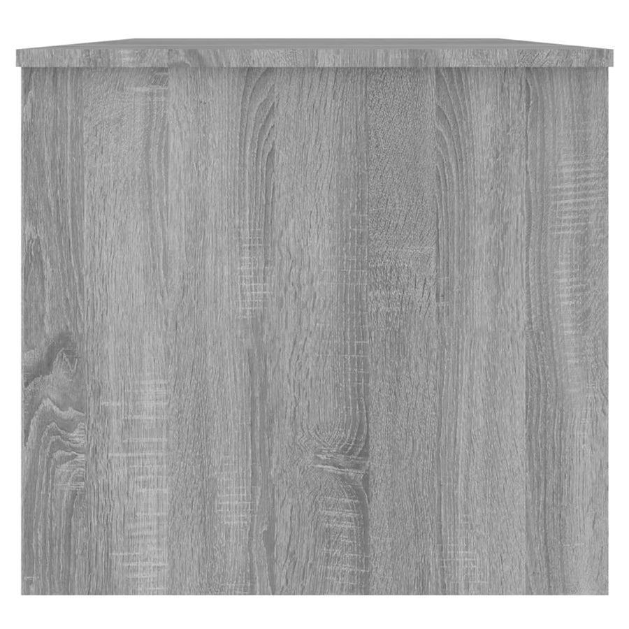 Salontafel 102X50,5X46,5 Cm Bewerkt Hout Eiken Grijs sonoma