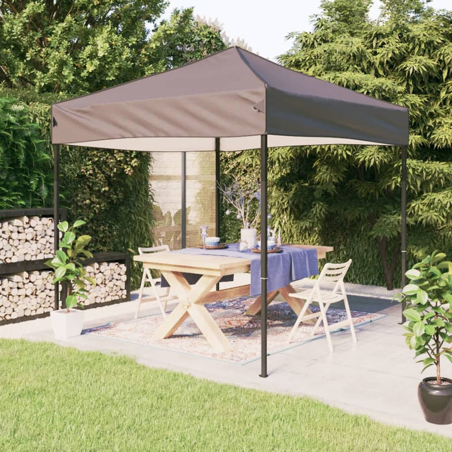 Partytent Inklapbaar 2X2 M Taupe 2 x 2 m