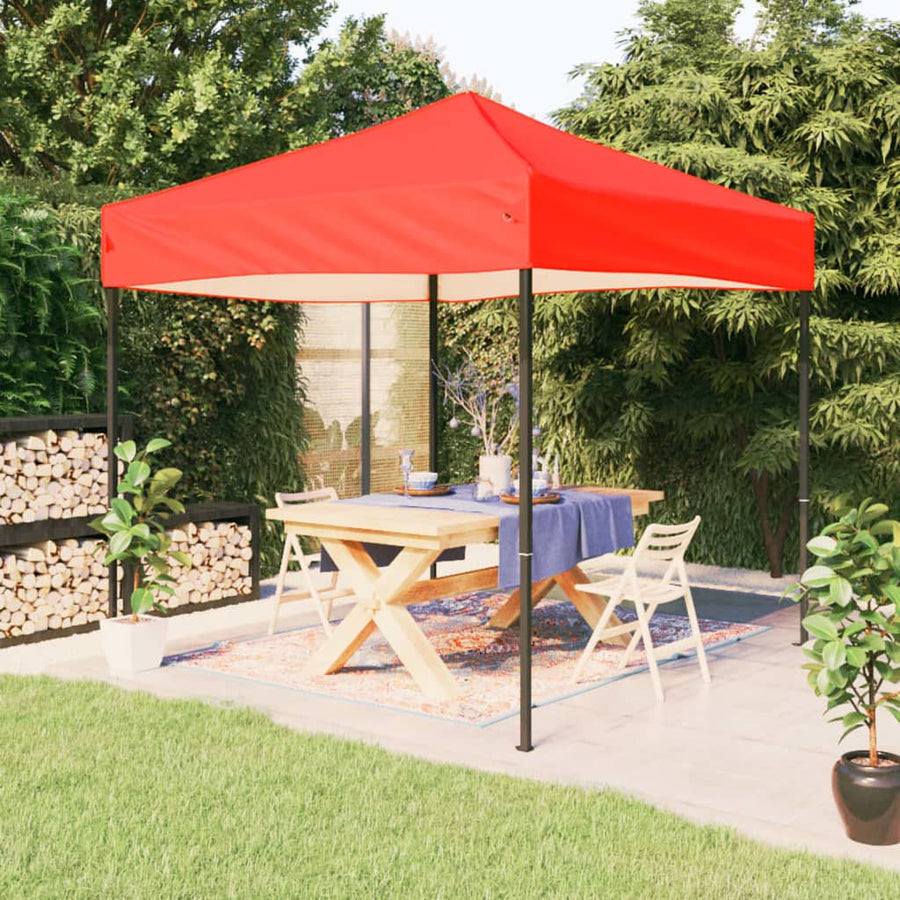 Partytent Inklapbaar 2X2 M Rood 2 x 2 m