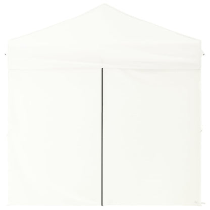 Partytent Inklapbaar Met Zijwanden 2 x 2 m Wit