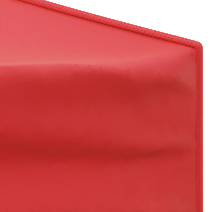 Partytent Inklapbaar Met Zijwanden 2 x 2 m Rood