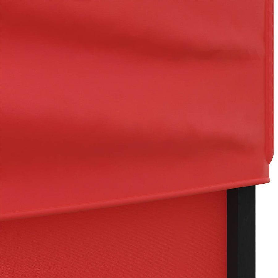 Partytent Inklapbaar Met Zijwanden 2 x 2 m Rood