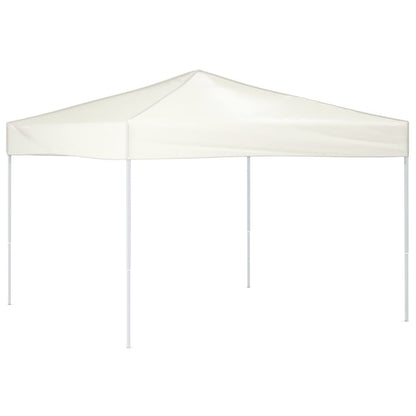 Partytent inklapbaar 3x3 m crèmekleurig 3 x 3 m Crème
