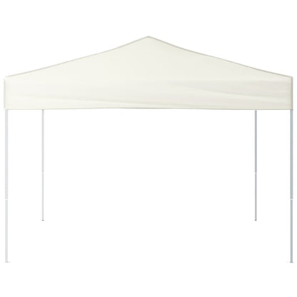 Partytent inklapbaar 3x3 m crèmekleurig 3 x 3 m Crème