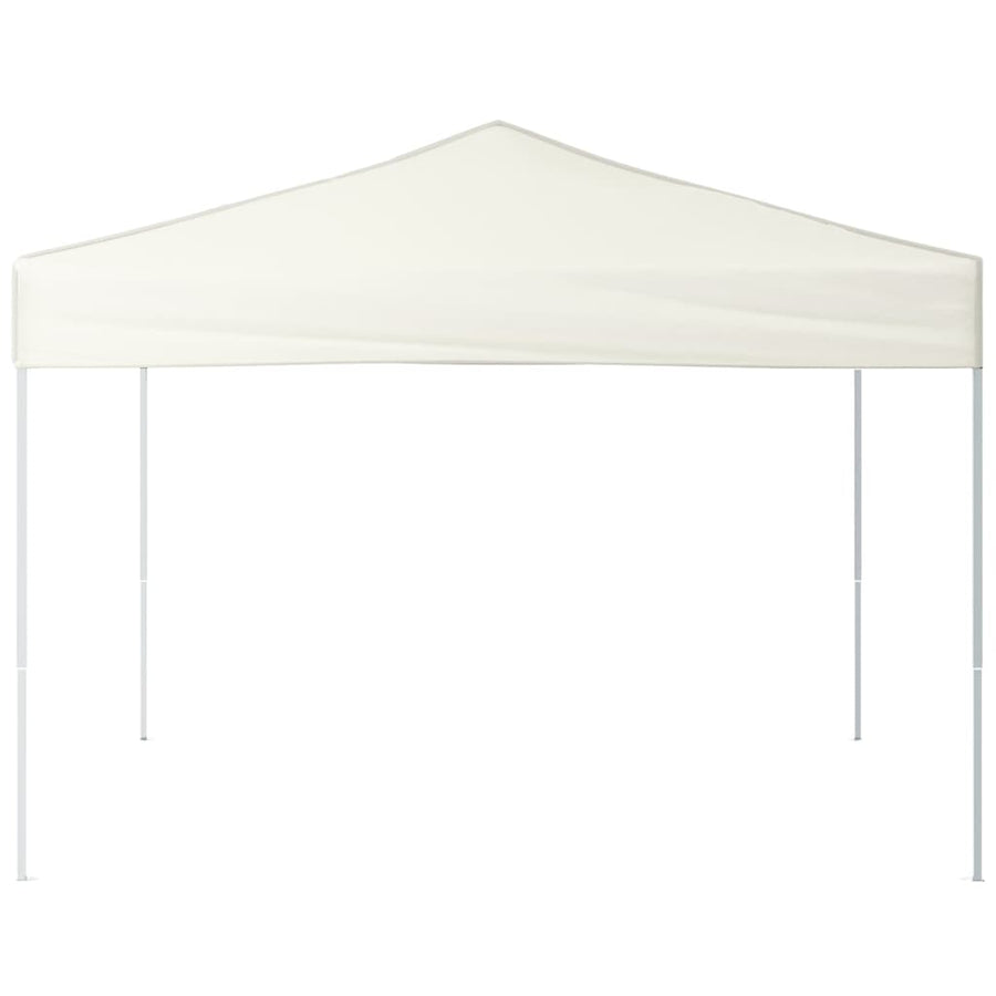 Partytent inklapbaar 3x3 m crèmekleurig 3 x 3 m Crème
