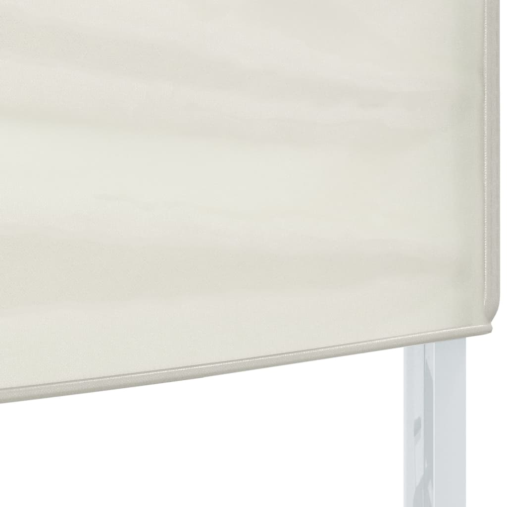 Partytent inklapbaar 3x3 m crèmekleurig 3 x 3 m Crème