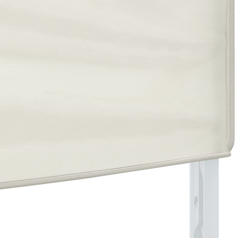 Partytent inklapbaar 3x3 m crèmekleurig 3 x 3 m Crème