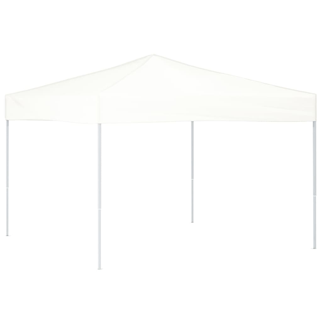 Partytent inklapbaar 3x3 m wit 3 x 3 m Wit