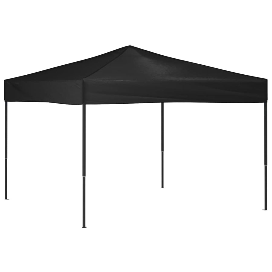 Partytent Inklapbaar 3X3 M Zwart 3 x 3 m