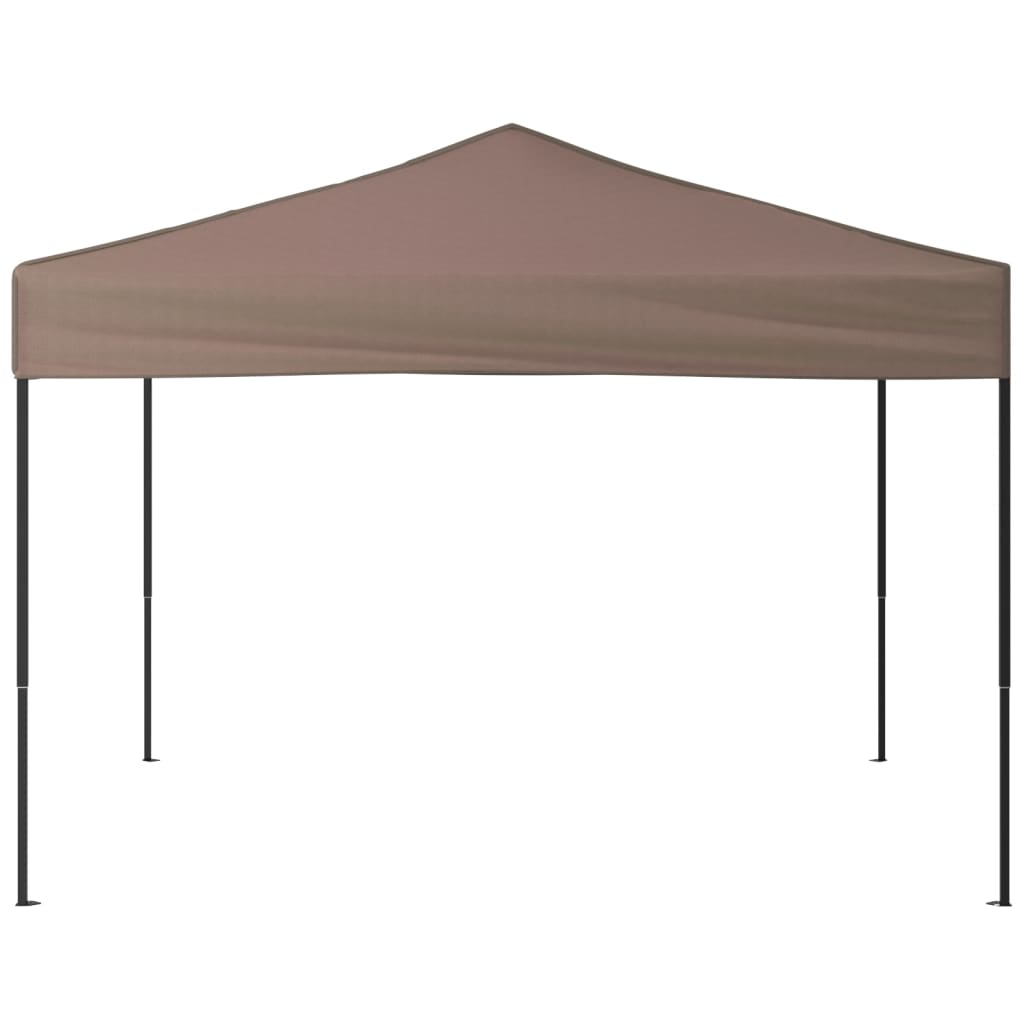 Partytent inklapbaar 3x3 m taupe 3 x 3 m Taupe