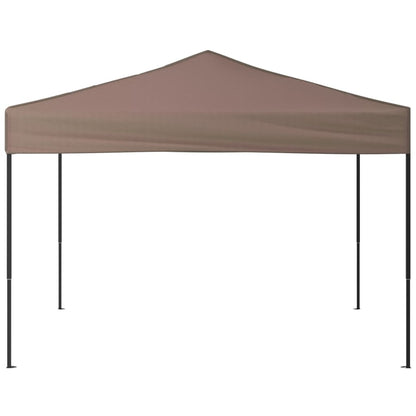 Partytent inklapbaar 3x3 m taupe 3 x 3 m Taupe