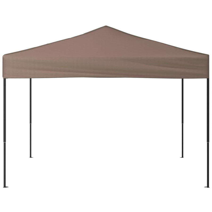 Partytent inklapbaar 3x3 m taupe 3 x 3 m Taupe