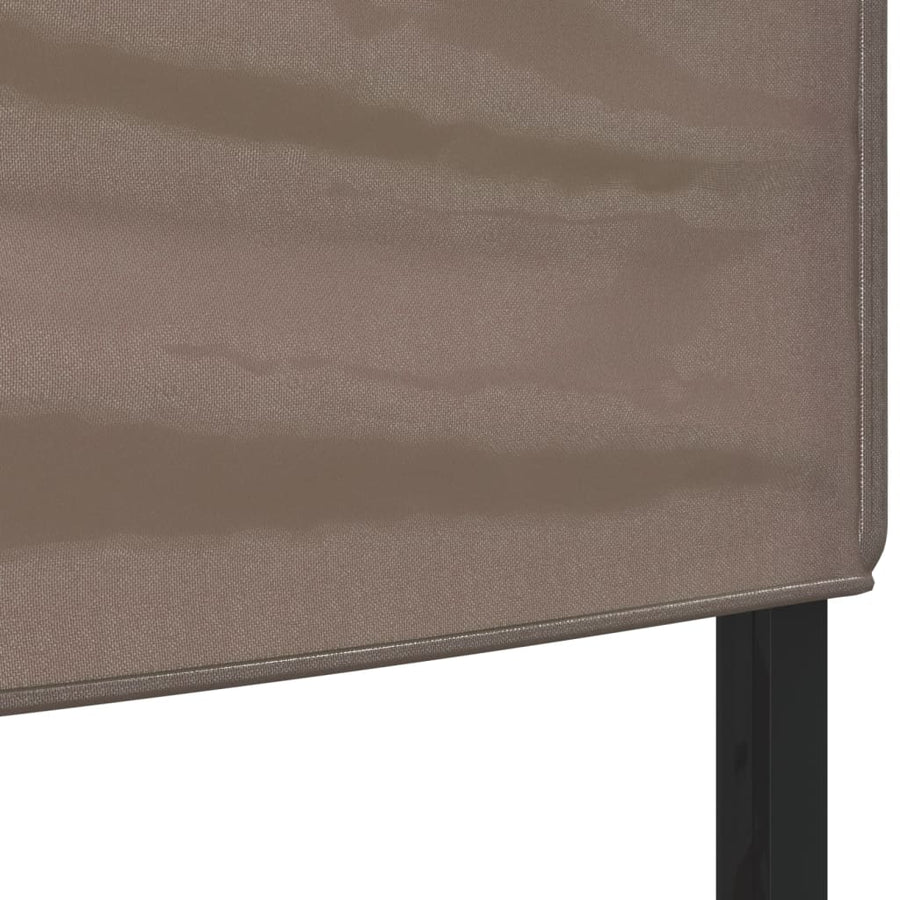 Partytent inklapbaar 3x3 m taupe 3 x 3 m Taupe