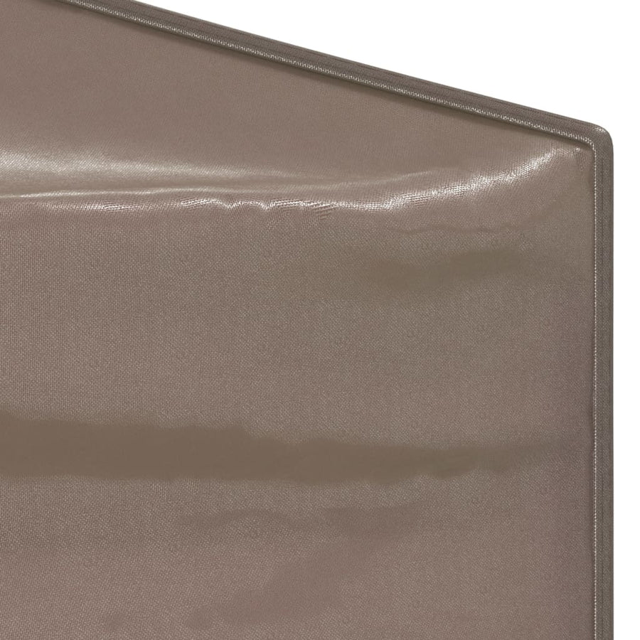Partytent inklapbaar 3x3 m taupe 3 x 3 m Taupe