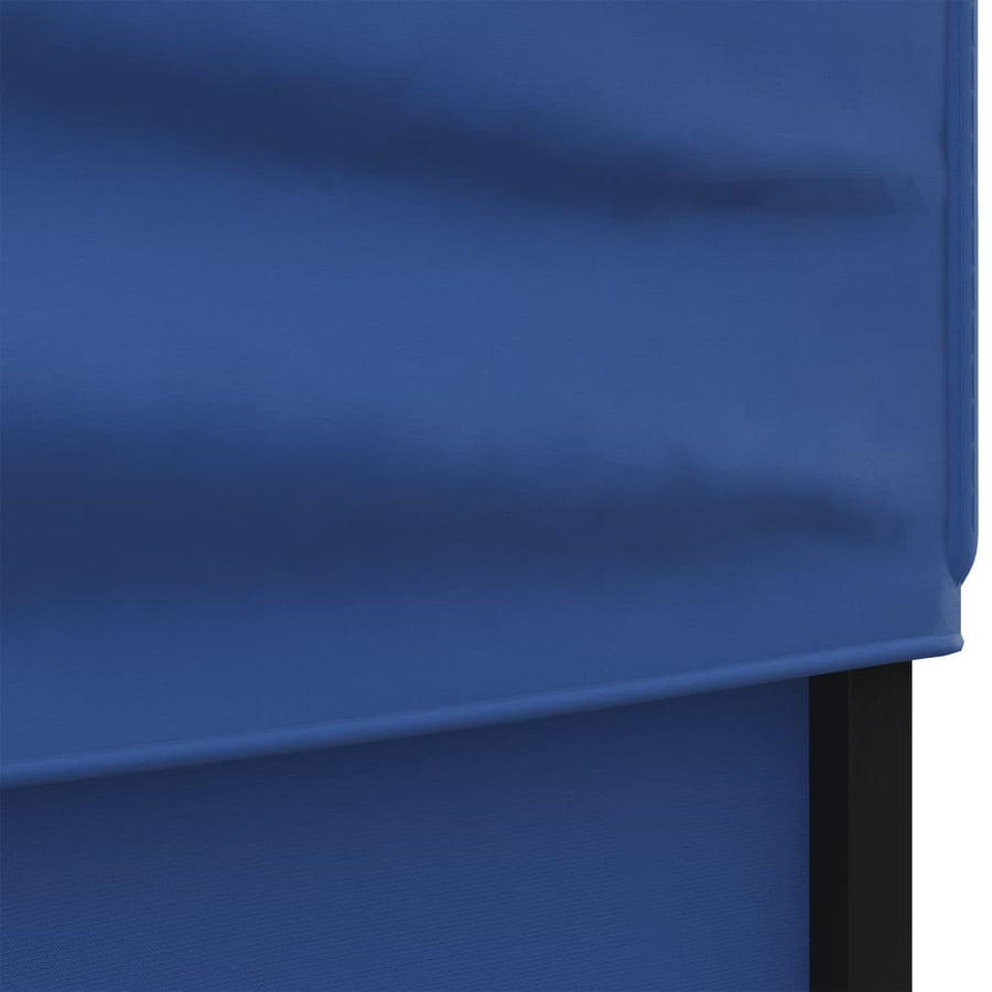 Partytent Inklapbaar Met Zijwanden 3 x 3 m Blauw