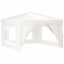 Partytent Inklapbaar Met Zijwanden 3 x 3 m Wit