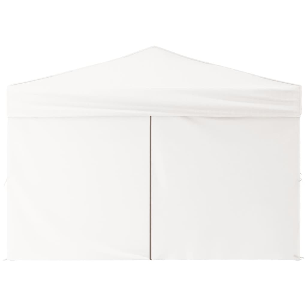Partytent Inklapbaar Met Zijwanden 3 x 3 m Wit