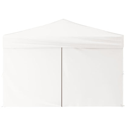 Partytent Inklapbaar Met Zijwanden 3 x 3 m Wit