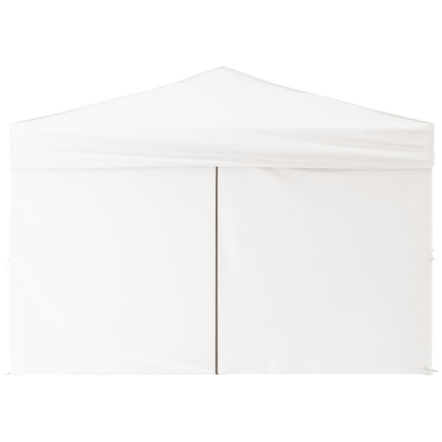 Partytent Inklapbaar Met Zijwanden 3 x 3 m Wit