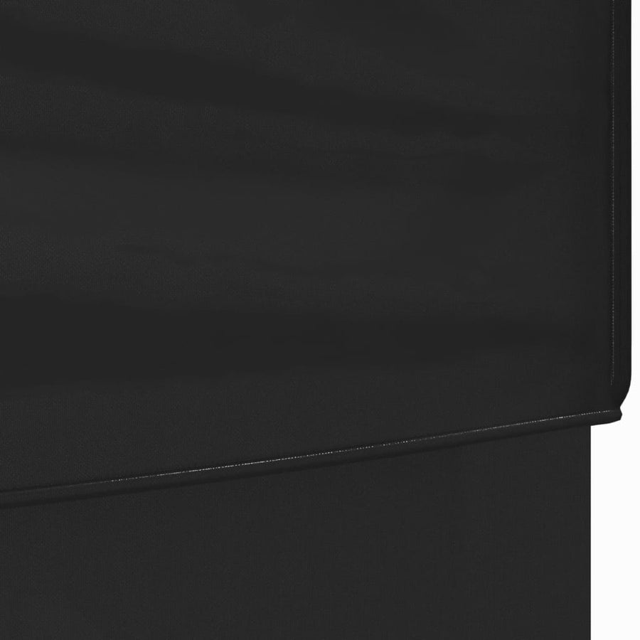Partytent Inklapbaar Met Zijwanden 3 x 3 m Zwart