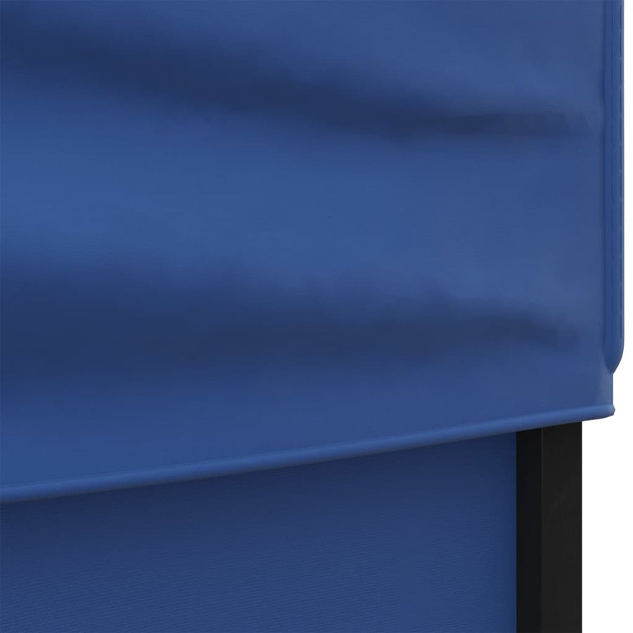 Partytent Inklapbaar Met Zijwanden 3 x 3 m Blauw