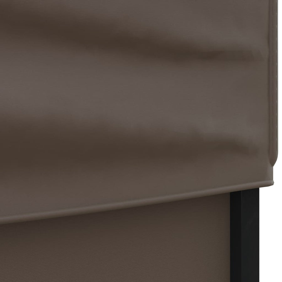 Partytent Inklapbaar Met Zijwanden 3X3 M Taupe 3 x 3 m