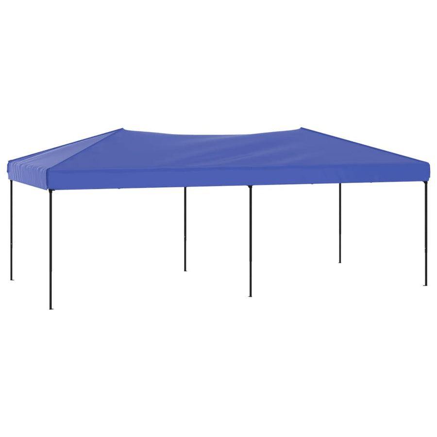 Partytent inklapbaar 3x6 m blauw 3 x 6 m Blauw
