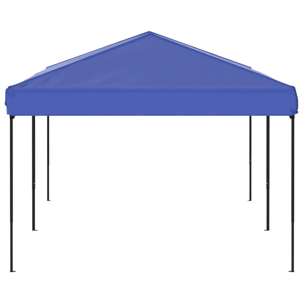 Partytent inklapbaar 3x6 m blauw 3 x 6 m Blauw