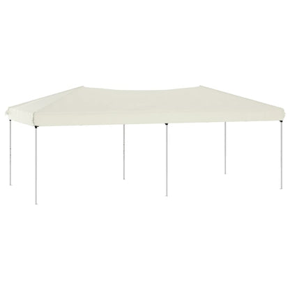 Partytent inklapbaar 3x6 m crèmekleurig 3 x 6 m Crème